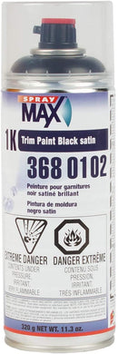 SprayMax Satin Black Trim Paint